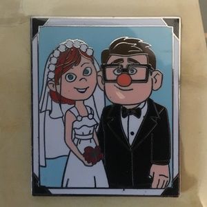 Disney Pixar Up pin Wedding Day Carl and Ellie